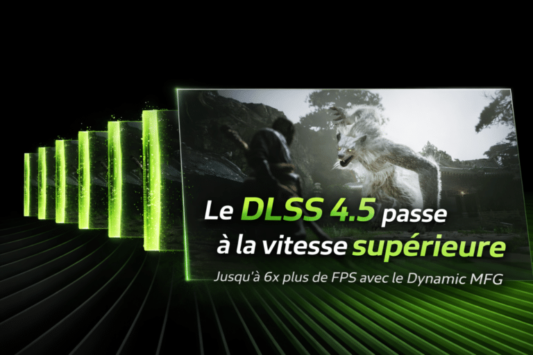 DLSS 4.5 Dynamic MFG disponible : le mode 6x pour RTX 50 arrive aujourd'hui