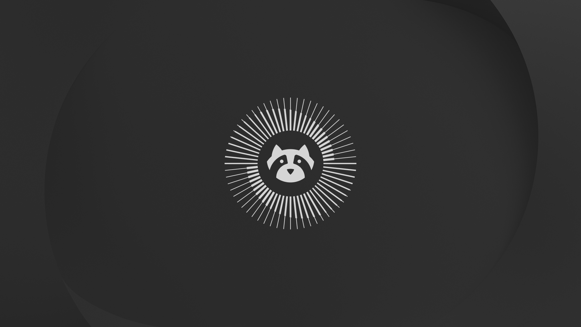 Fond d'écran officiel Ubuntu 26.04 LTS Resolute Raccoon, version sombre